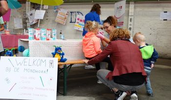 Mondhygiëne hit tijdens kinderfestival